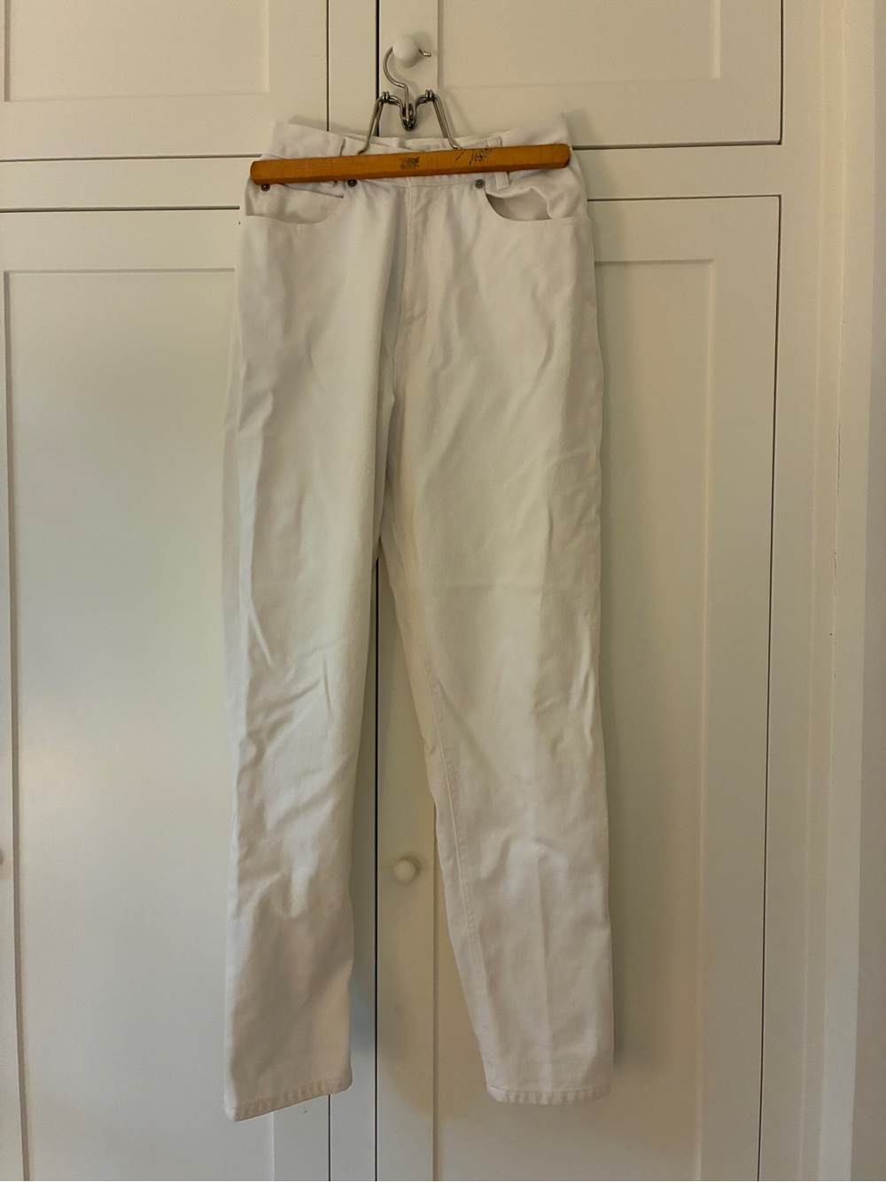 Vintage For Her womens white jeans